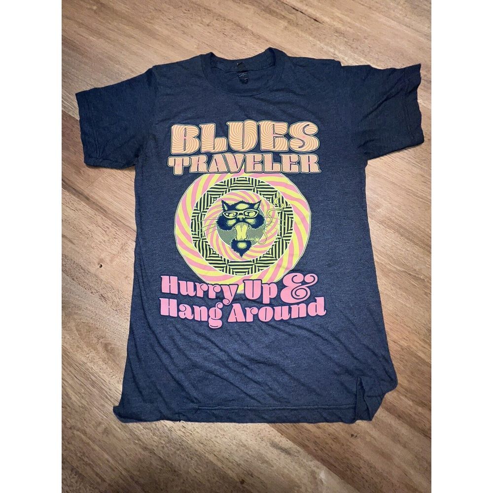 Blues Traveler Hurry Up & Hang  2019 Tour‎ All Roads Runaround Size S See Pics